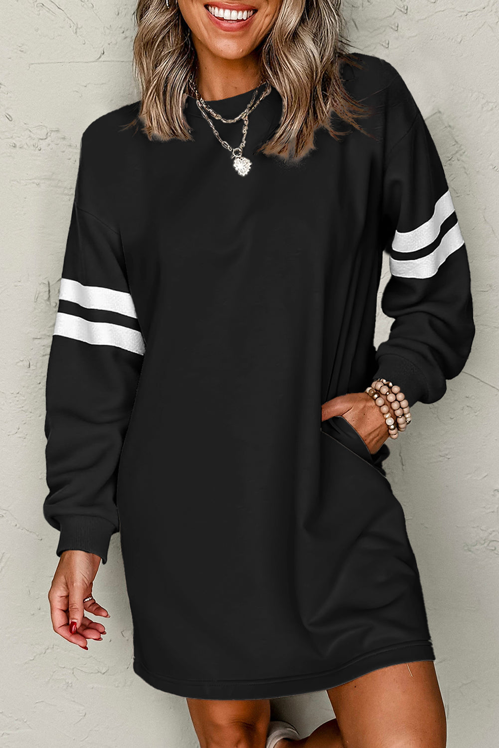 Varsity Dress *MULTIPLE COLORS* RTS