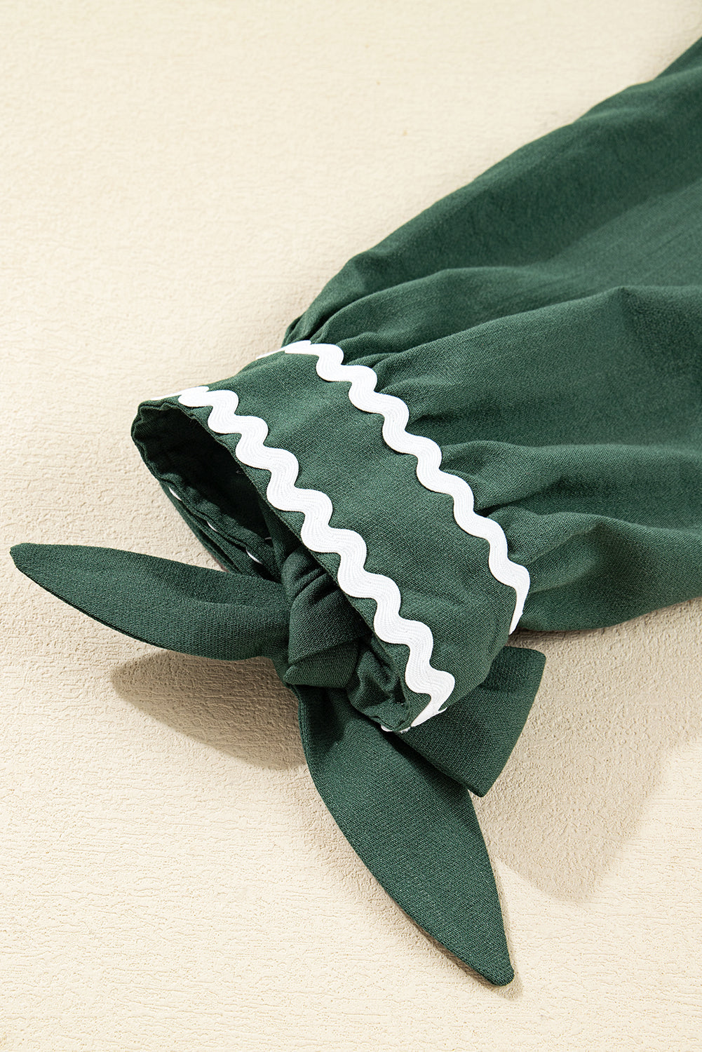 Contrast RicRac Trim Shift Dress RTS