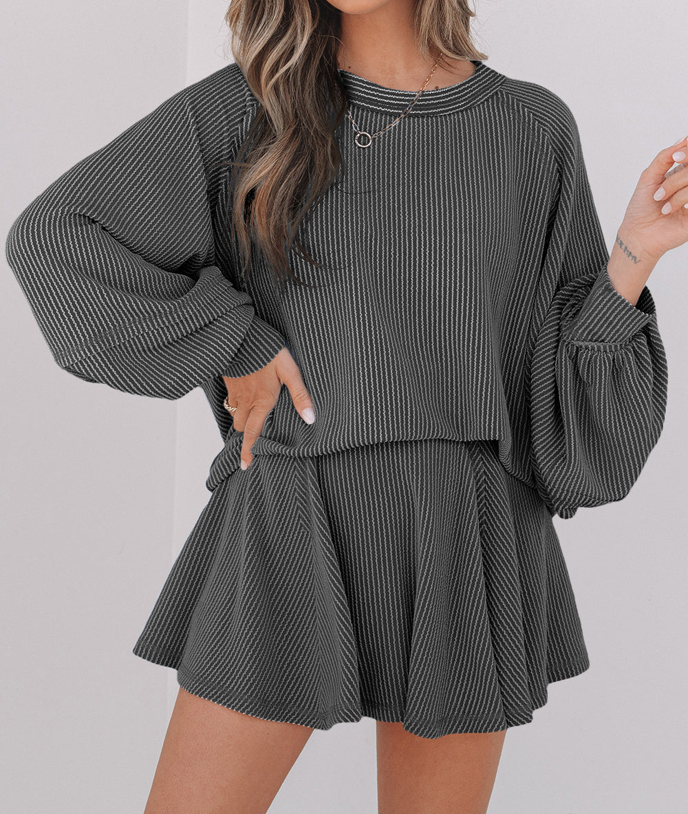 Corded Skort Set FB