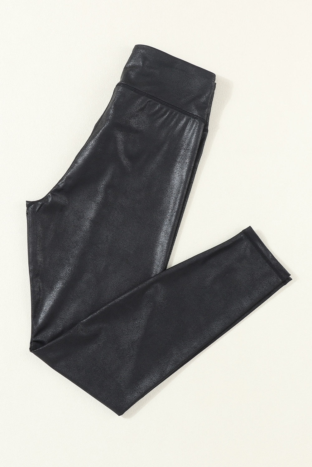 Leather Crossover Leggings FB