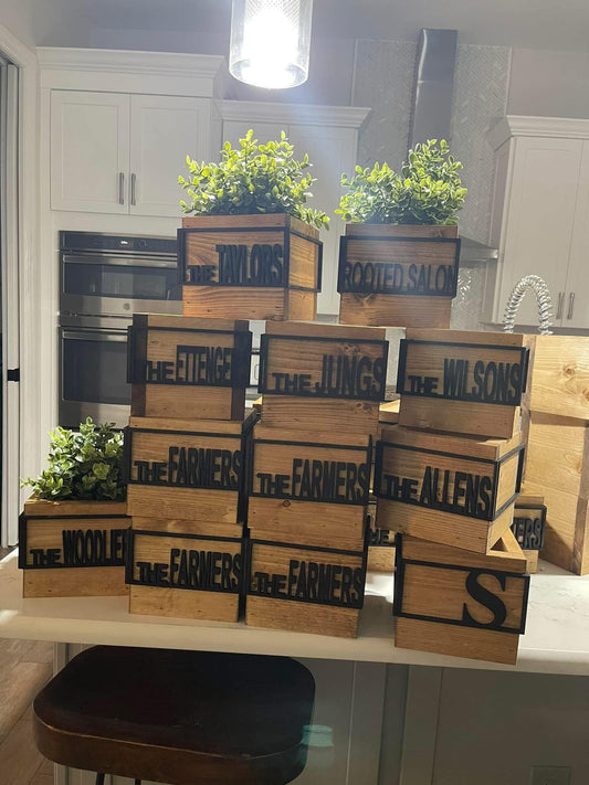 CUSTOM PLANTAR BOX