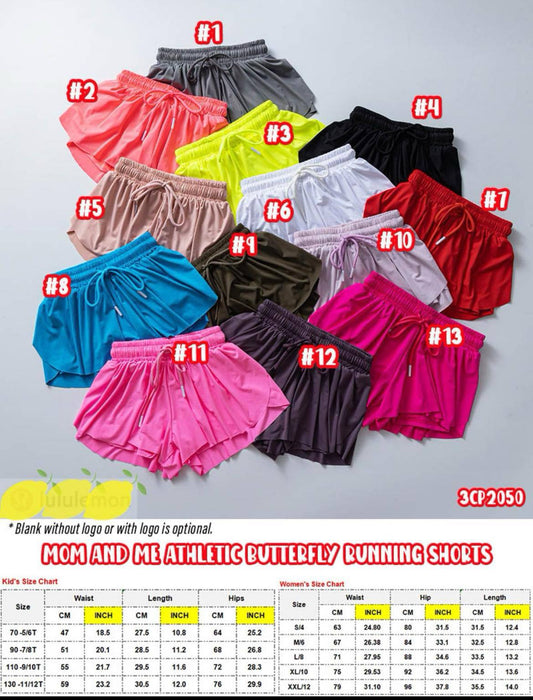 LU LU butterfly shorts