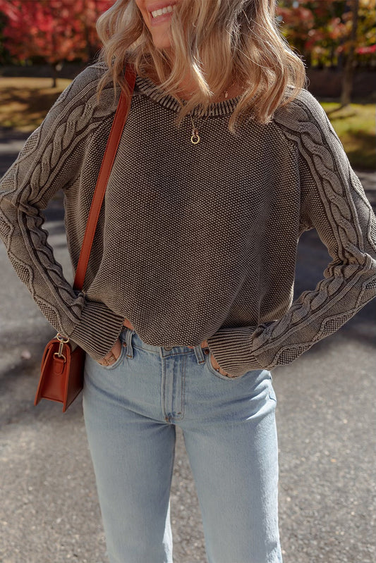 Cable Knit Sweater LT