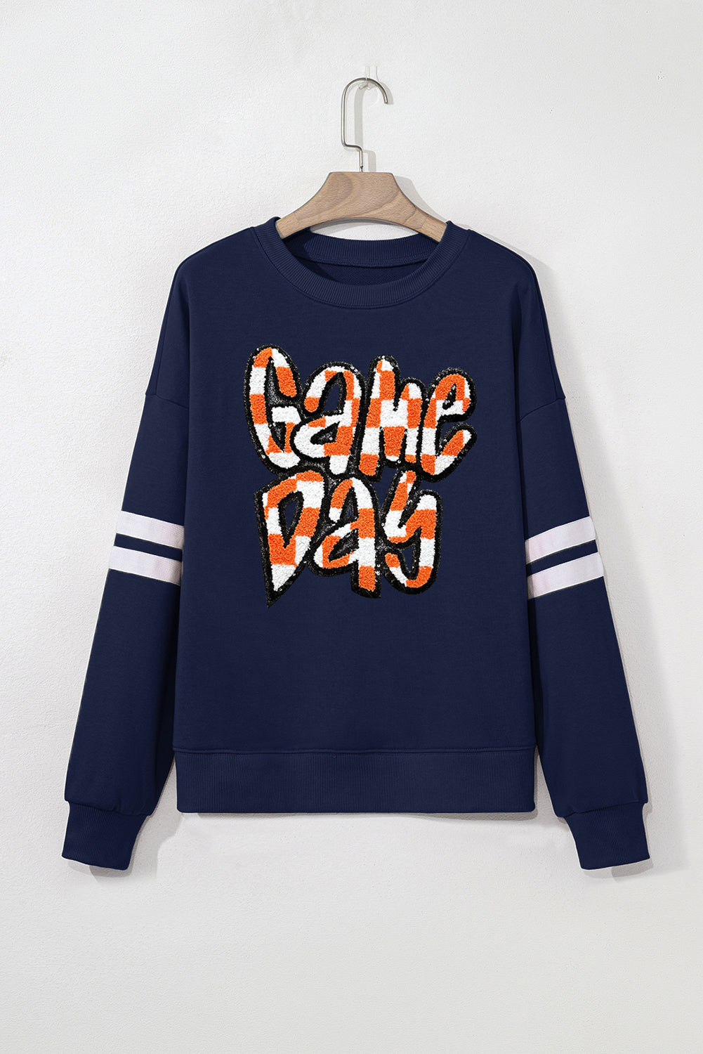 Navy blue 'Game Day' sweatshirt.  Denver Broncos 