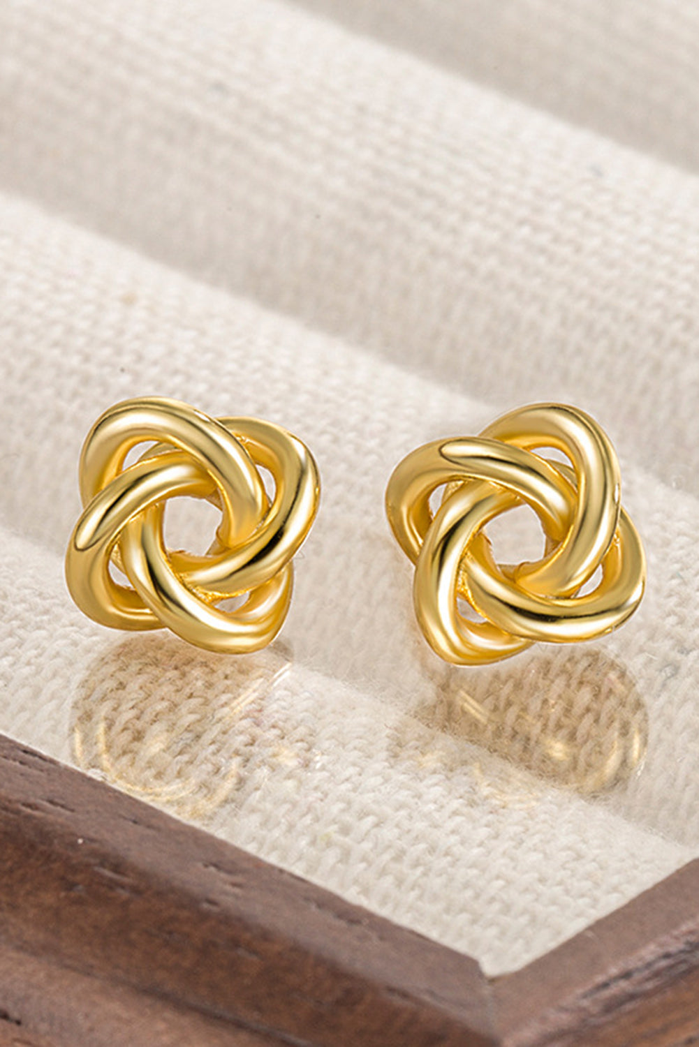 Gold Knot Earrings LT