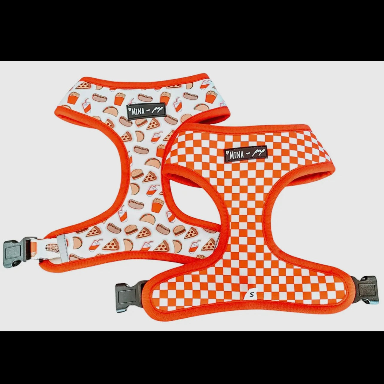 Drive in diner reversible harness