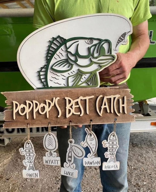 PERSONALIZED BASS HANGER LE