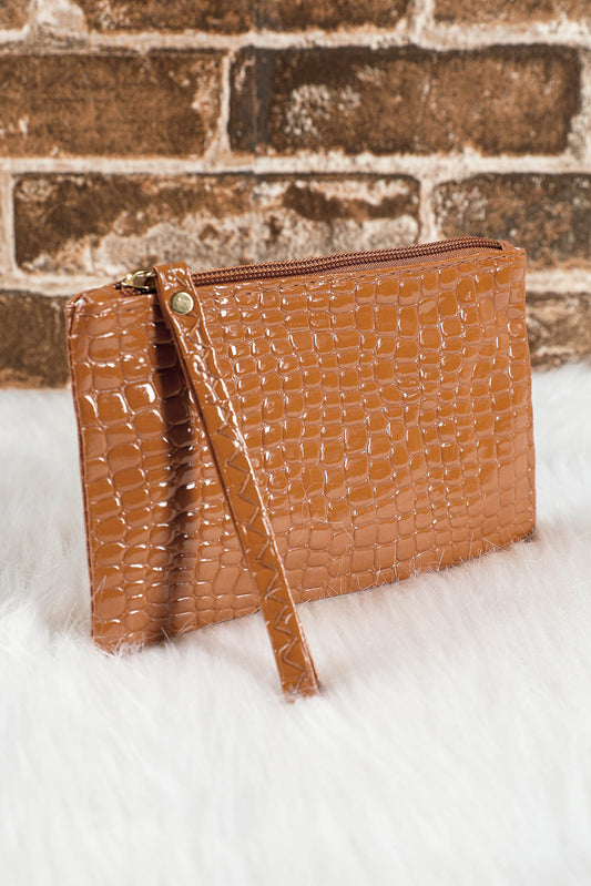 Crocodile Pattern Wallet FB