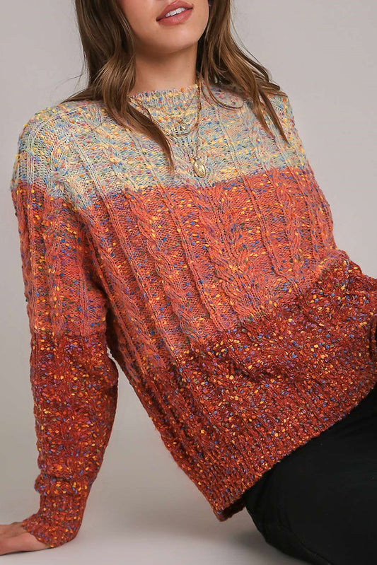 Fall Confetti Sweater FB