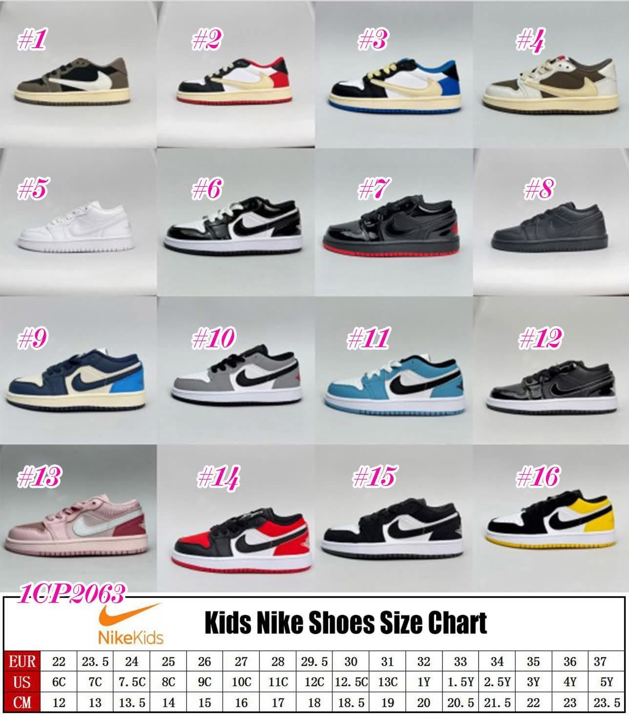 Kids Air Jordan 1 Sneakers