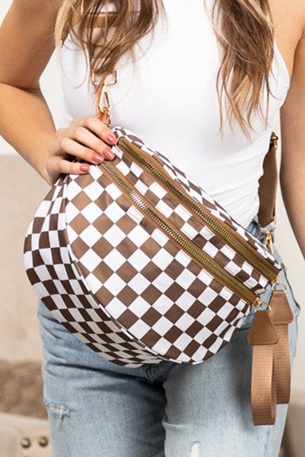 Large Print Crossbody Bag RTS