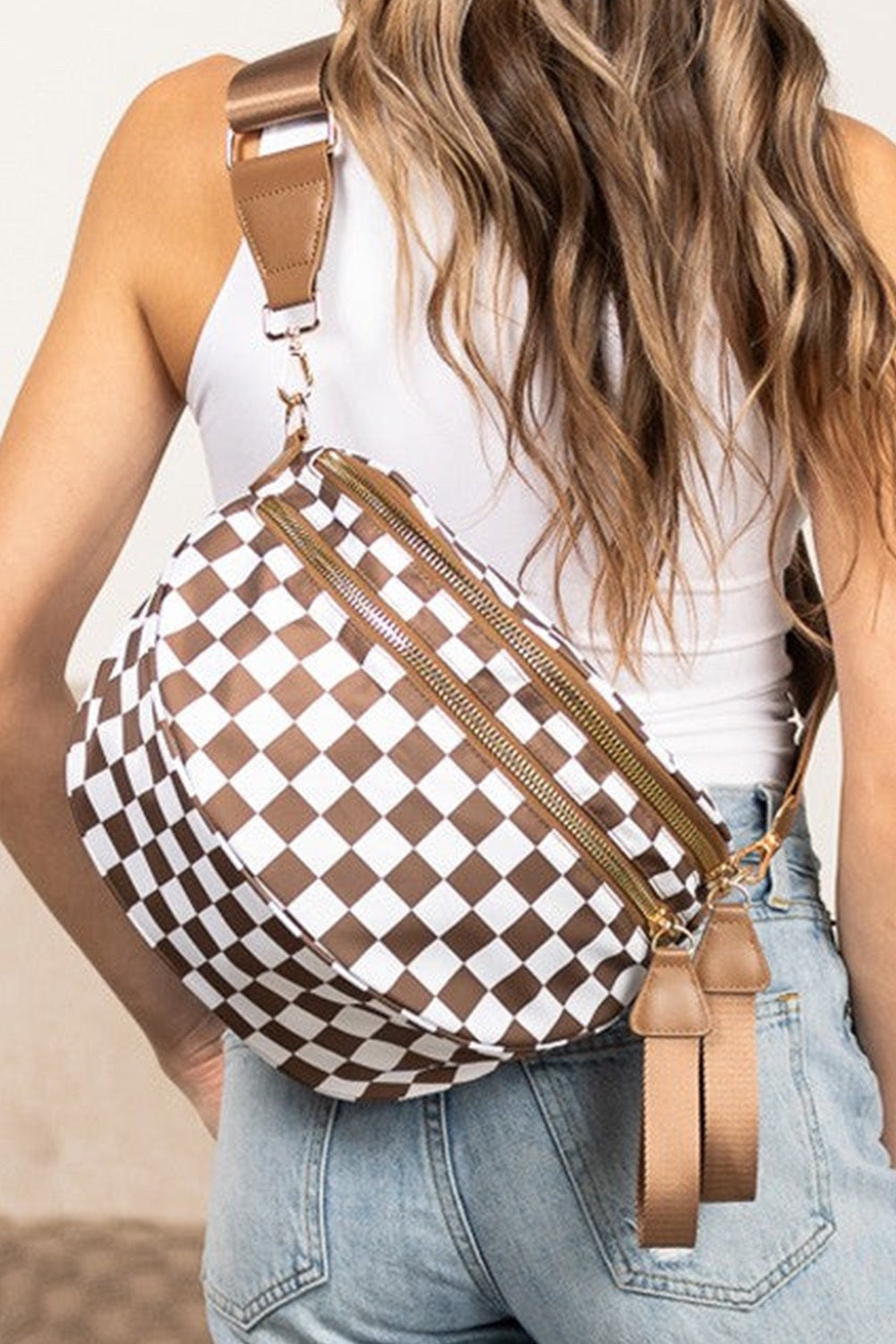 Large Print Crossbody Bag RTS
