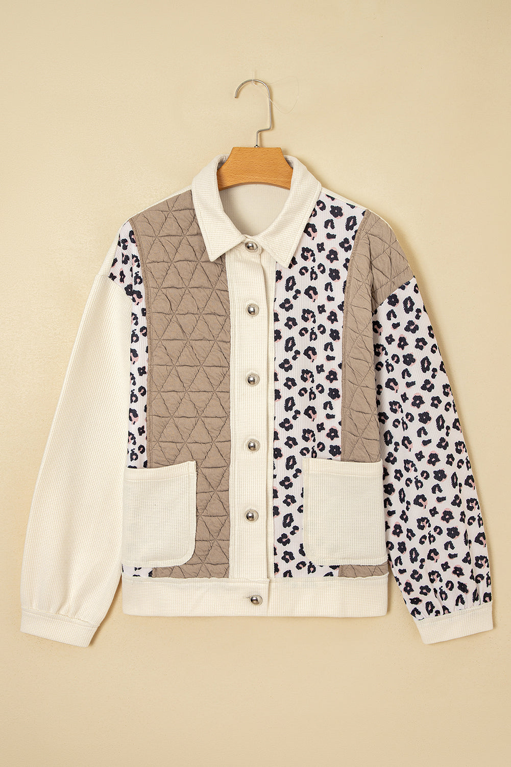 Leopard Waffle Jacket RTS