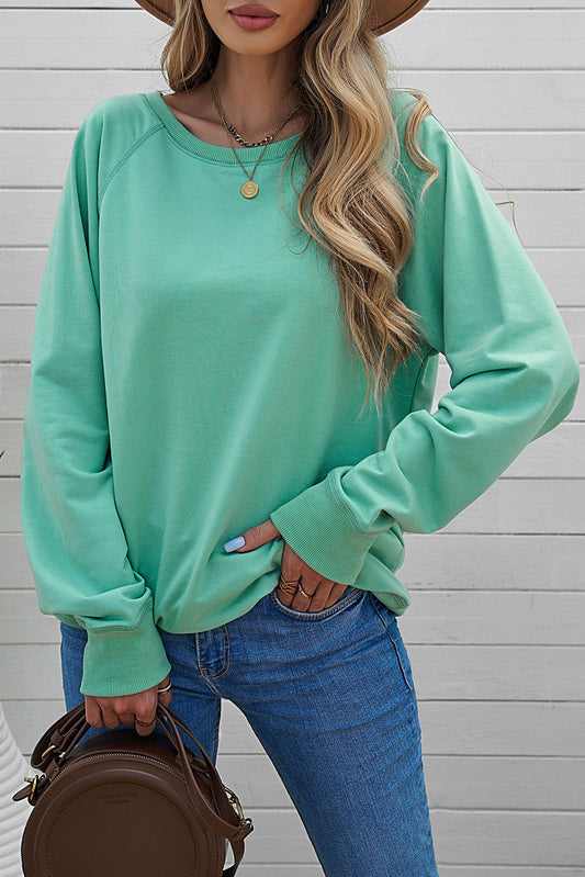 Mint French Terry Pullover FB