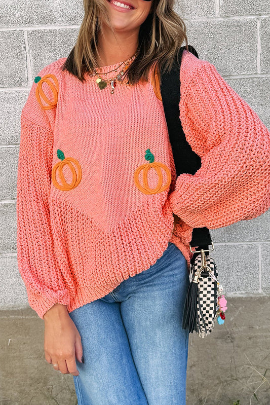 Pumpkin Holiday Sweater LT