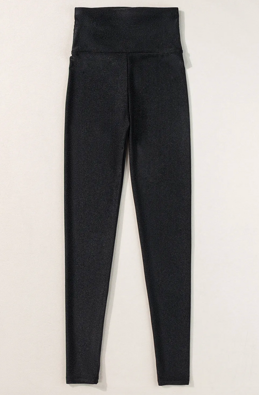Black Basic Leggings FB