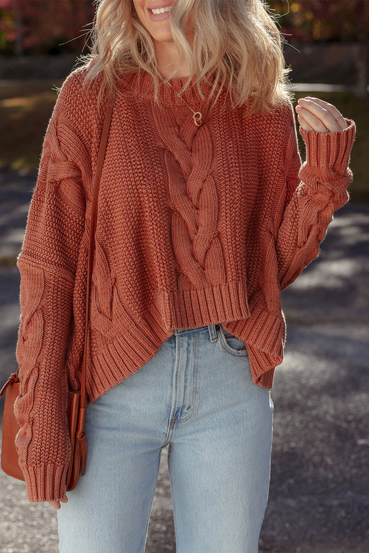 Textured Knit Sweater FB