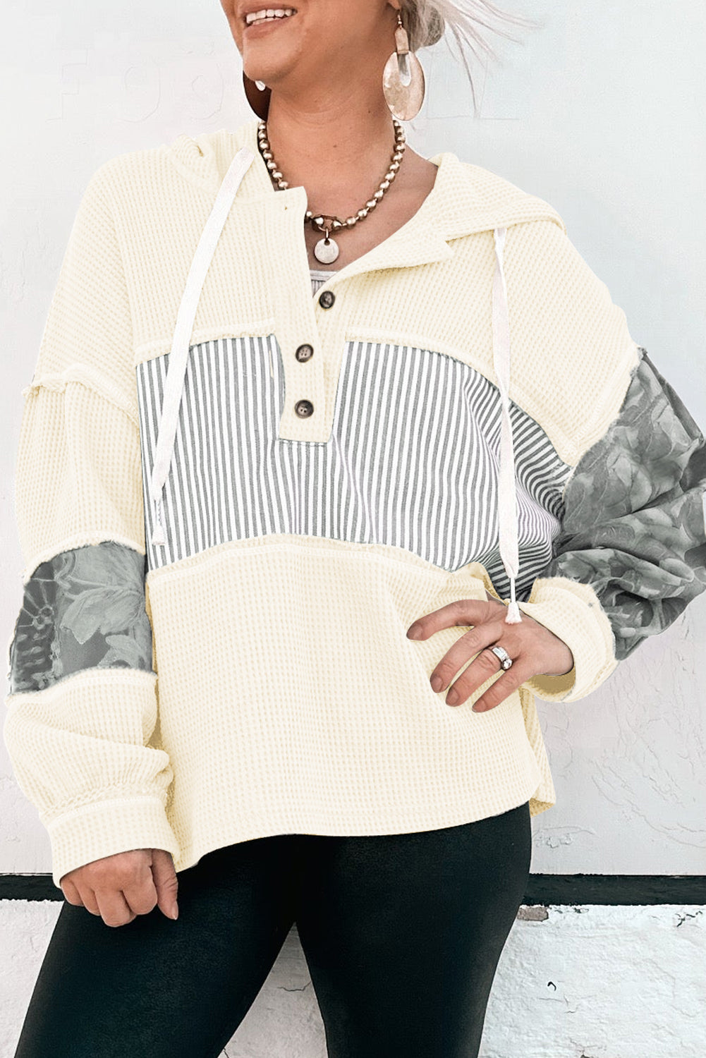 Patchwork Hoodie FB